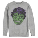 Men's Marvel St. Patrick's Day Hulk Face Sweatshirt