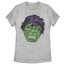 Women's Marvel St. Patrick's Day Hulk Face T-Shirt