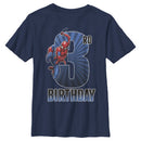 Boy's Marvel Spider-Man Swinging 3rd Birthday T-Shirt