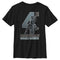 Boy's Marvel Black Panther Action Pose 4th Birthday T-Shirt