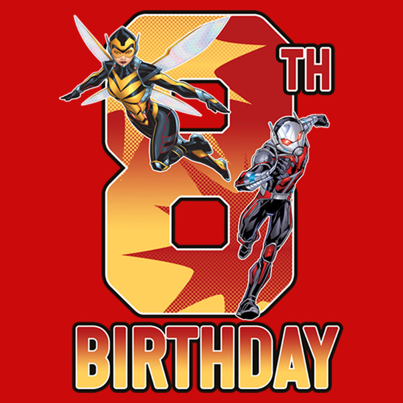 Boy's Marvel Ant-Man & Wasp 8th Birthday T-Shirt