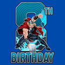 Boy's Marvel Thor Hammer 8th Birthday T-Shirt