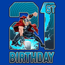 Men's Marvel Thor Hammer 21st Birthday T-Shirt