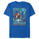 Men's Marvel Thor Hammer 50th Birthday T-Shirt