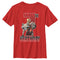 Boy's Marvel Rocket and Baby Groot 7th Birthday T-Shirt