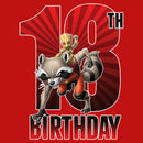 Junior's Marvel Rocket and Baby Groot 18th Birthday T-Shirt