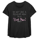 Women's Mean Girls I'm Not Like a Regular Mom Embroidery Print T-Shirt