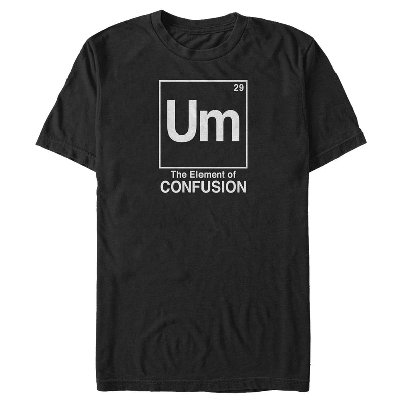 Men's Lost Gods Um the Element of Confusion T-Shirt