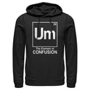 Men's Lost Gods Periodic Table Confusion Element Pull Over Hoodie