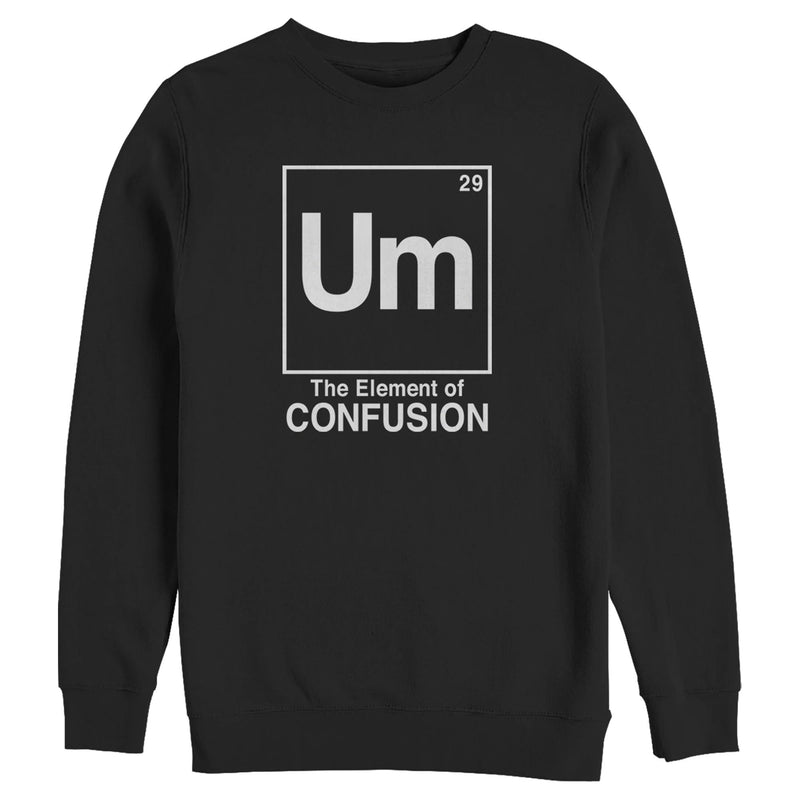 Men's Lost Gods Um the Element of Confusion Sweatshirt