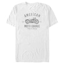 Men's Lost Gods American Moto Garage Parts & Service T-Shirt