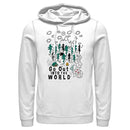 Men's Lost Gods Go Out Into The World Camp Pull Over Hoodie