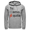 Men's Lost Gods Te Amo Tequila Checkbox Pull Over Hoodie