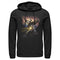 Men's Lost Gods Free Cats Ride Painting Pull Over Hoodie
