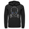 Men's Lost Gods Outline Aliens Galaxy Pull Over Hoodie