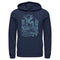 Men's Lost Gods Camping Line Art Pull Over Hoodie