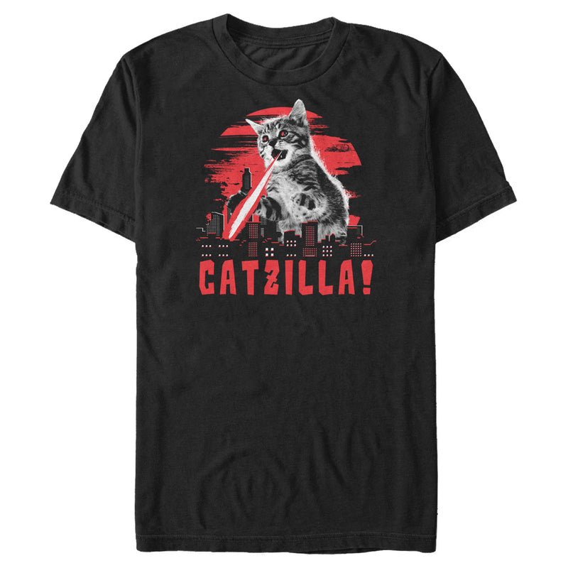 Men's Lost Gods Catzilla Meme T-Shirt