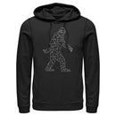 Men's Lost Gods Geometric Big Foot Pull Over Hoodie