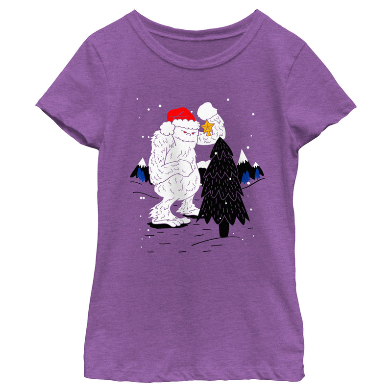 Girl's Lost Gods Decorating wth Yeti T-Shirt