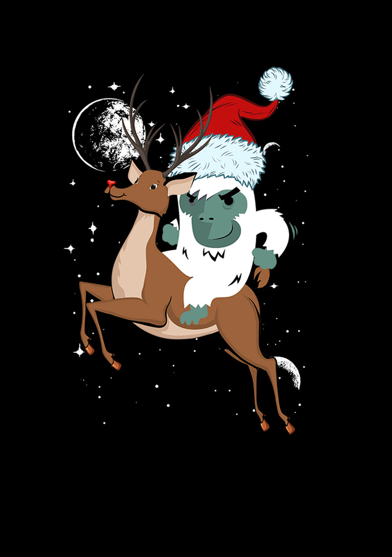 Men's Lost Gods Santa Yeti T-Shirt