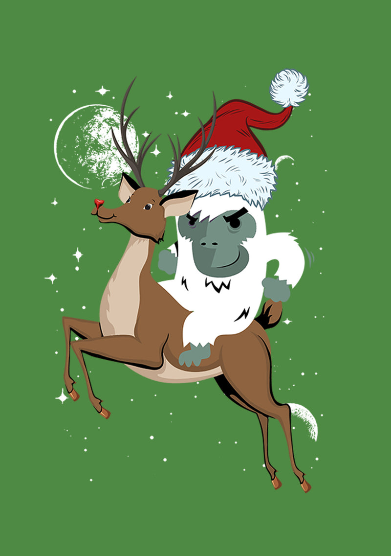 Men's Lost Gods Santa Yeti T-Shirt