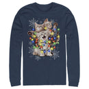 Men's Lost Gods Kitten Lights Long Sleeve Shirt