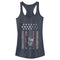 Junior's Lost Gods Rock Guitar American Flag Racerback Tank Top