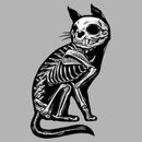 Men's Lost Gods Cat Skeleton Pull Over Hoodie