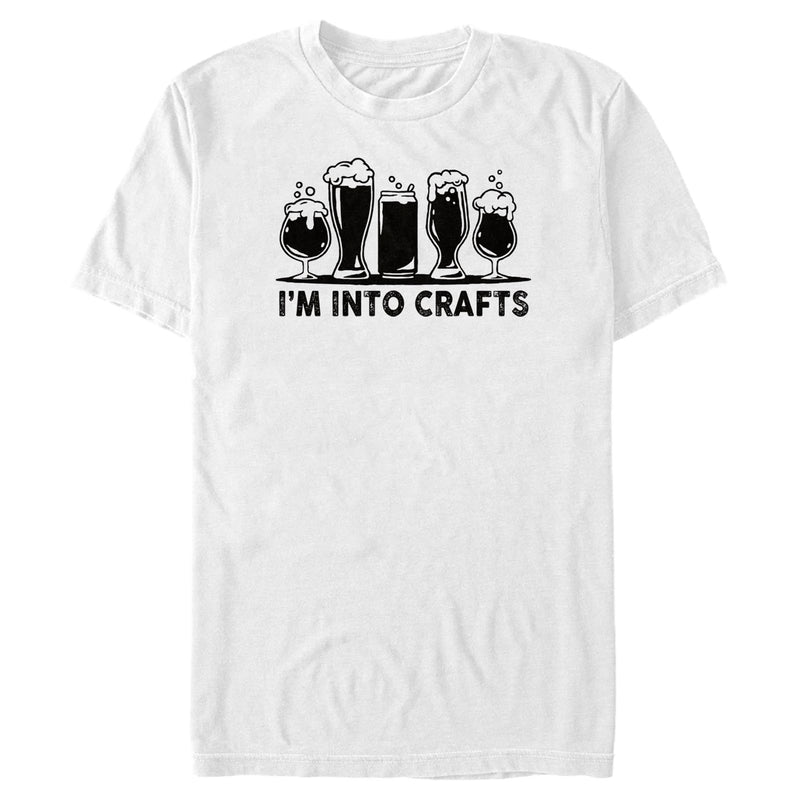 Men's Lost Gods I'm into Crafts Distressed T-Shirt