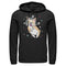 Men's Lost Gods Dog Astronaut Space Corgi Pull Over Hoodie