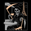 Men's Lost Gods Skeleton Coffee In Paris Pull Over Hoodie