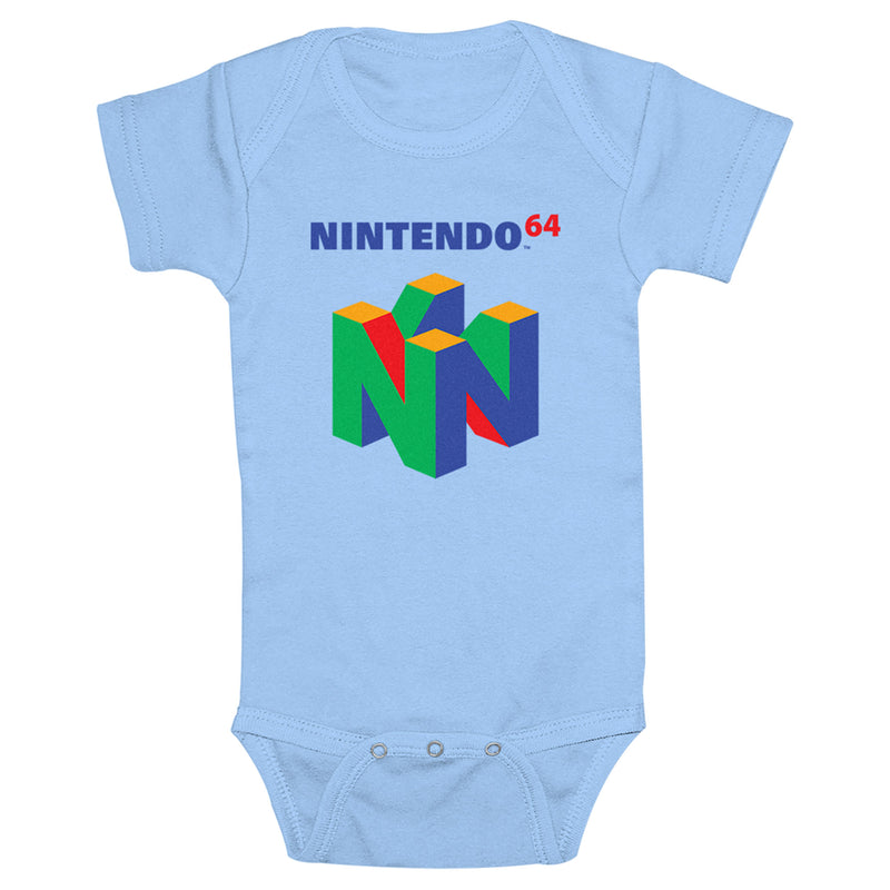 Infant's Nintendo Classic N64 Icon Onesie