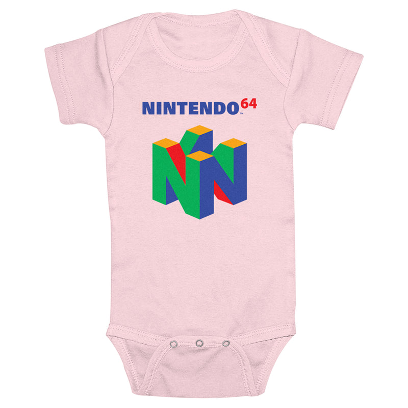 Infant's Nintendo Classic N64 Icon Onesie