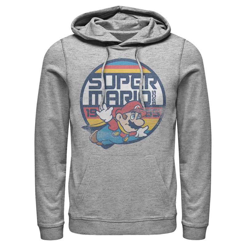 Men's Nintendo Retro 1985 Hero Pull Over Hoodie