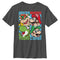 Boy's Nintendo Colorful Character Grid T-Shirt