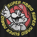 Boy's Nintendo Super Mario Distressed Square T-Shirt