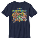 Boy's Nintendo Super Mario World Poster T-Shirt