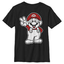 Boy's Nintendo Super Mario Peace T-Shirt