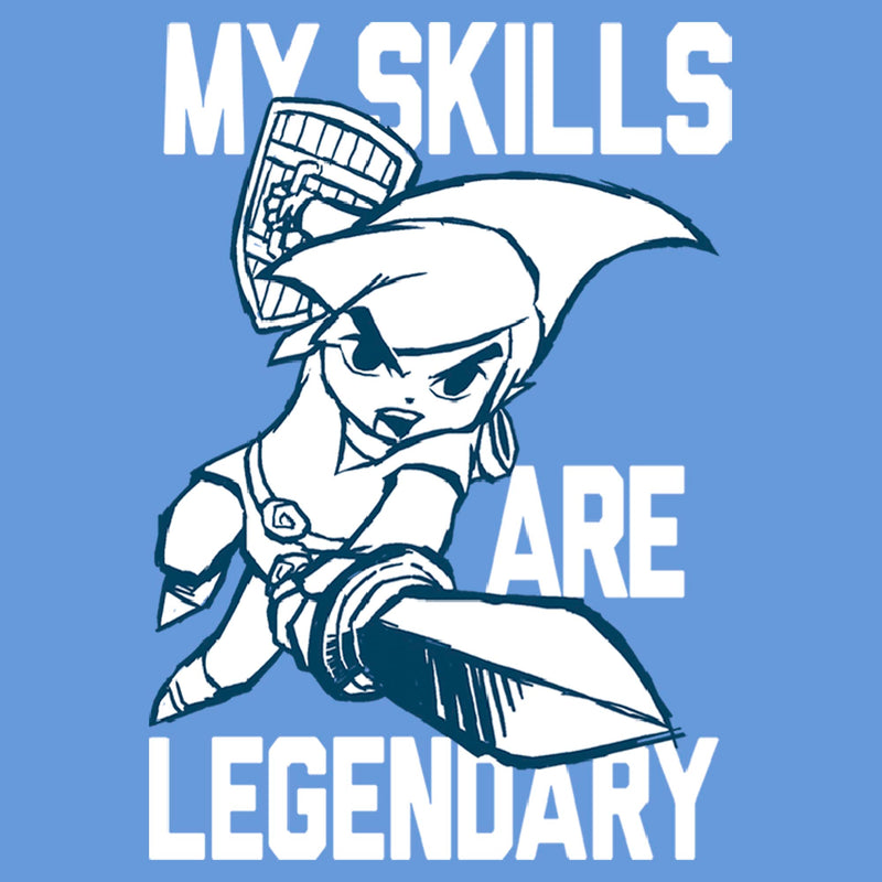 Boy's Nintendo The Legend of Zelda My Skills are Legendary Link Performance Tee