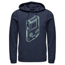 Men's Nintendo Diagram Game Boy Pull Over Hoodie