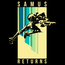 Men's Nintendo Samus Action Pose Pull Over Hoodie