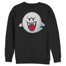 Men's Nintendo Mario Boo Ghost Smile Sweatshirt