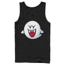 Men's Nintendo Mario Boo Ghost Smile Tank Top