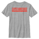 Boy's Nintendo Super Nintendo Entertainment System Logo T-Shirt