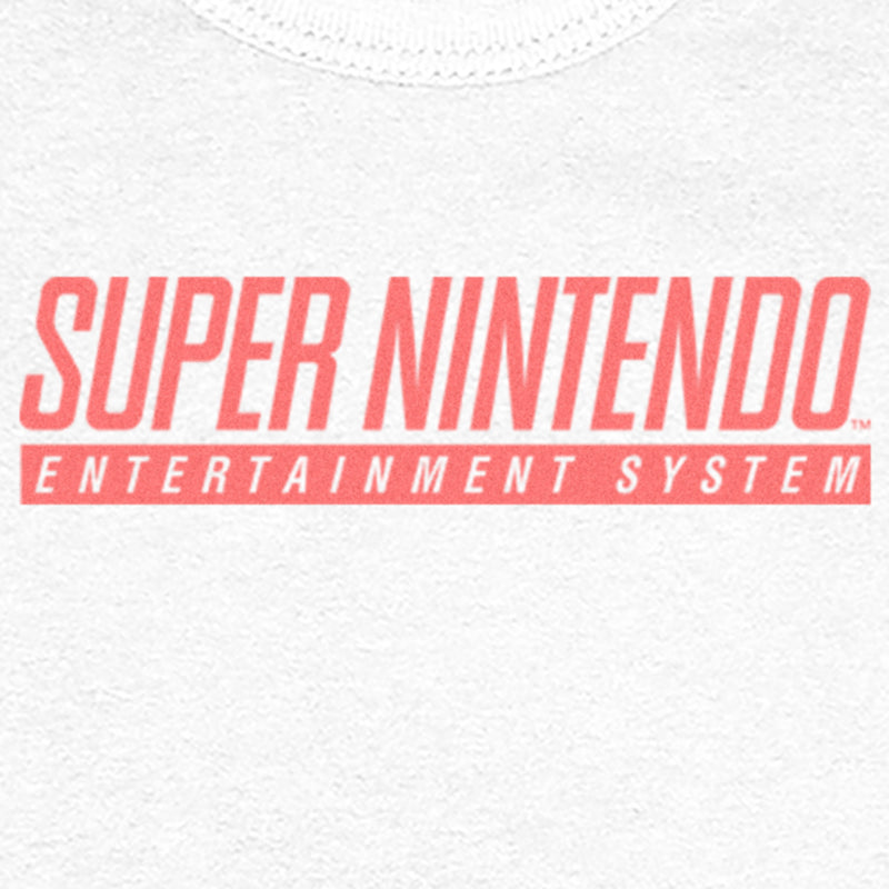 Infant's Nintendo Faded Super Nintendo System Logo Onesie