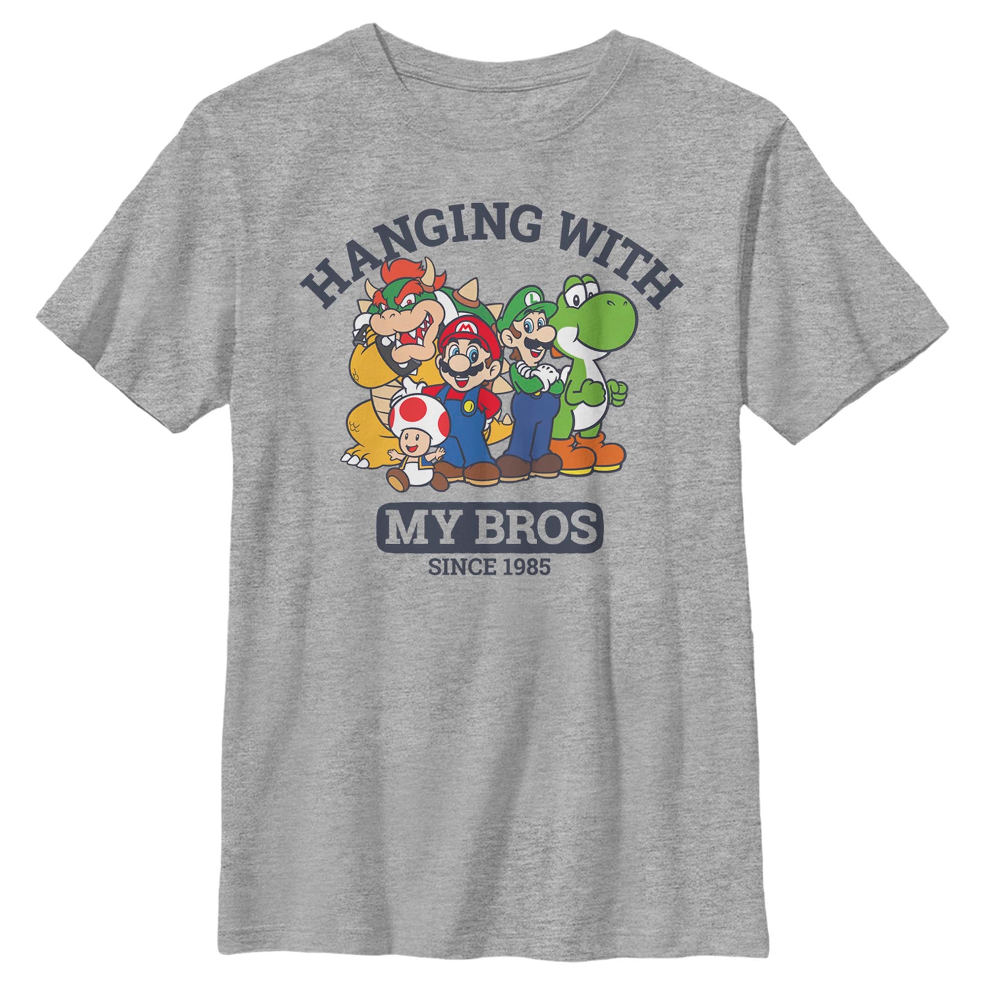 Amazon.com: Super Mario Brothers 1985 Vintage Collegiate