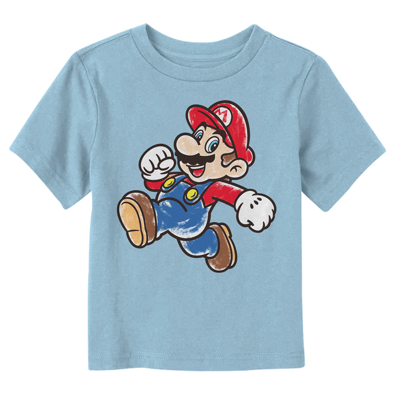 Toddler's Nintendo Colored in Mario T-Shirt