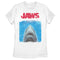 Women's Jaws Shark Movie Poster T-Shirt