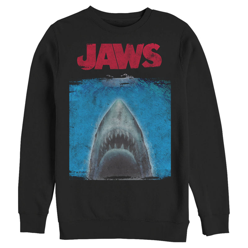 Men's Jaws Shark Movie Poster Sweatshirt