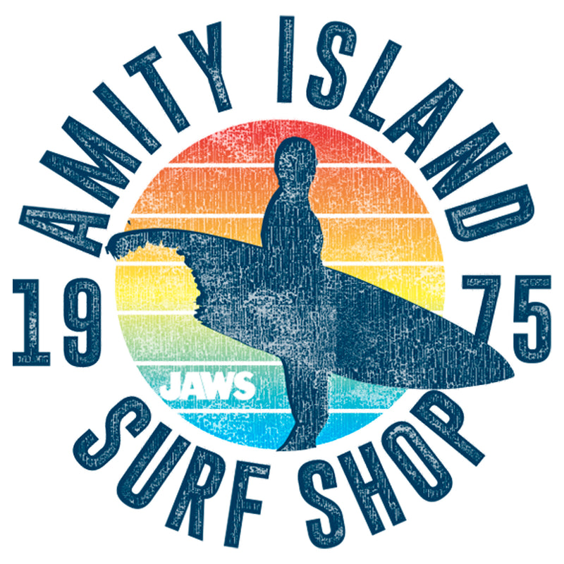 Men's Jaws Retro Amity Island Surf Shop Sweatshirt